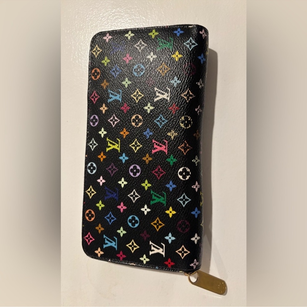 LOUIS VUITTON monogram multicolor zippy wallet